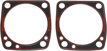 JAMES GASKET Metal Base Gasket with Silicone - EVO Big Twin JGI-16777-94