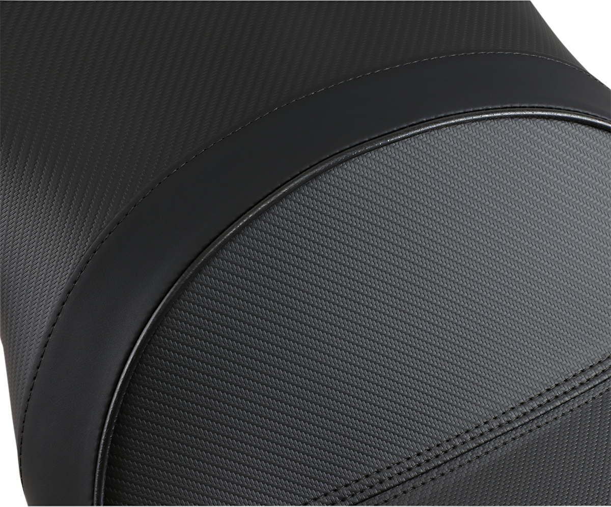 SARGENT World Sport™ Performance Seat - Black - Carbon FX - Low - V-Strom 1000 '14-'19 WS-635-19