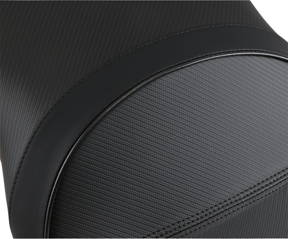 SARGENT World Sport™ Performance Seat - Black - Carbon FX - Low - V-Strom 1000 '14-'19 WS-635-19