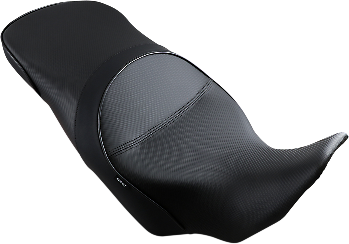 SARGENT World Sport™ Performance Seat - Black - Carbon FX - Low - V-Strom 1000 '14-'19 WS-635-19