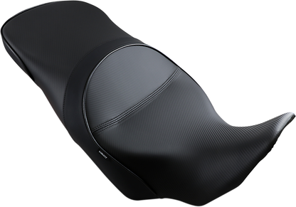 SARGENT World Sport™ Performance Seat - Black - Carbon FX - Low - V-Strom 1000 '14-'19 WS-635-19