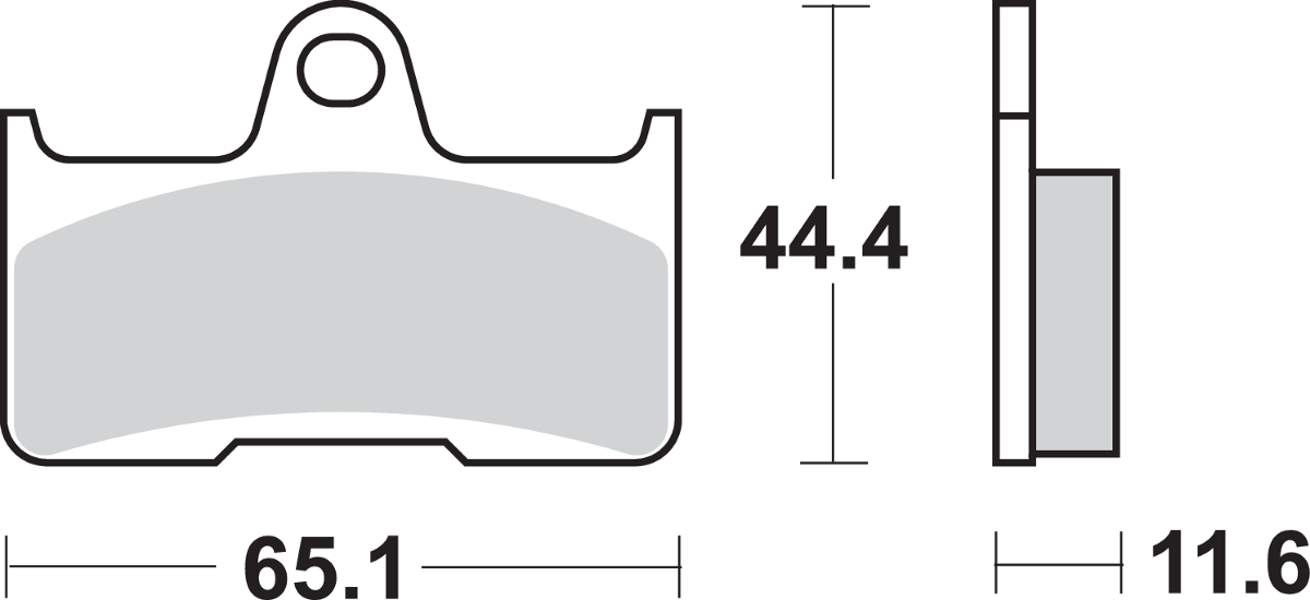 SBS Off-Road Sintered Brake Pads - C-Force - 799SI 799SI
