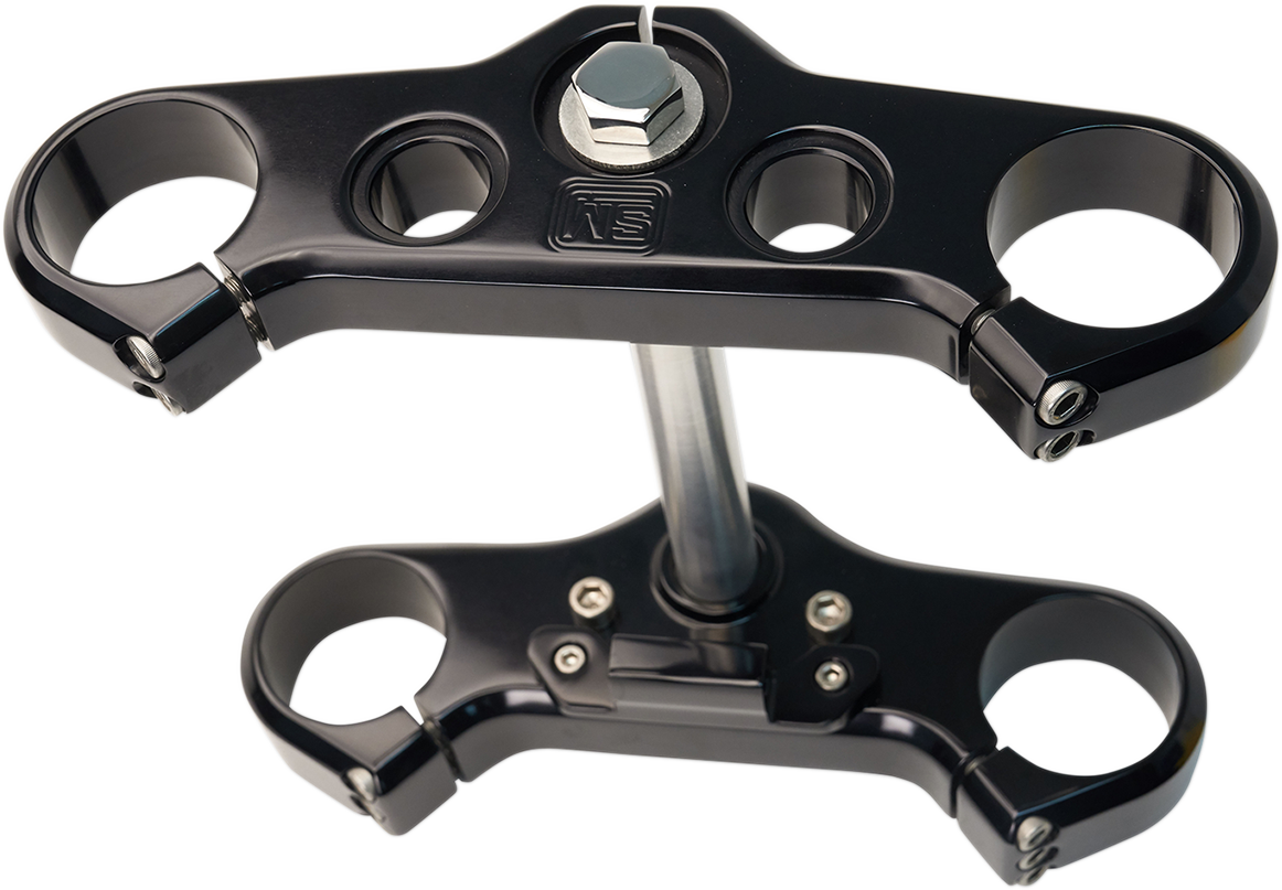 SPEED MERCHANT Elite Triple Trees - 49 mm - Black - '18-'20 FXFB SM-FATBOBTTB