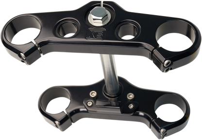 SPEED MERCHANT Elite Triple Trees - 49 mm - Black - '18-'20 FXFB SM-FATBOBTTB