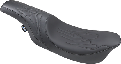 DRAG SPECIALTIES SEATS Predator Seat - Flame Stitched - FLHR/FLHX '97-'07 0801-0213