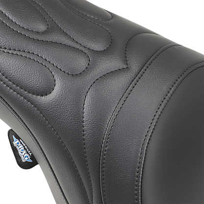 DRAG SPECIALTIES SEATS Predator Seat - Flame Stitched - FLHR/FLHX '97-'07 0801-0213