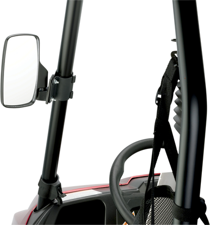MOOSE OFFROAD Mirrors - Side View - Rectangle - Black - 1.5" 56-18081A