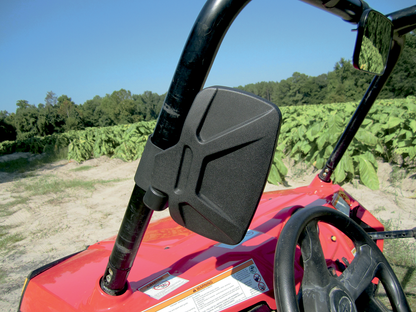 MOOSE OFFROAD Mirrors - Side View - Rectangle - Black - 1.5" 56-18081A