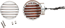 DRAG SPECIALTIES Turn Signal Lens Grille - Chrome 12-6041-BC202