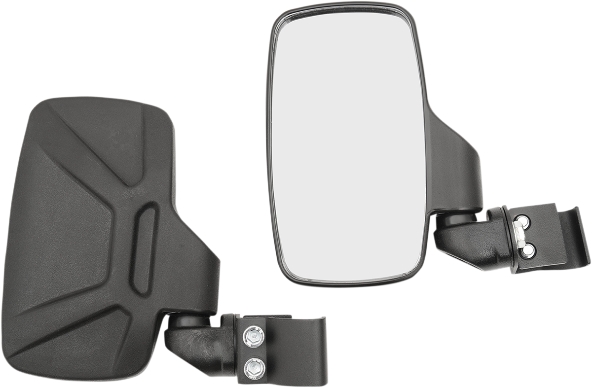 MOOSE OFFROAD Mirrors - Side View - Rectangle - Black 56-18083A