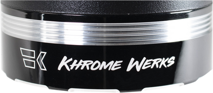 KHROME WERKS Replacement End Cap - Tracer - 4-1/2" 200709P