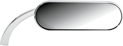 ARLEN NESS Mirror - Micro - Mini - Side View - Oval - Chrome - Left 13-406