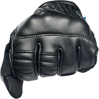 BILTWELL Belden Gloves - Black - Small 1505-0101-302
