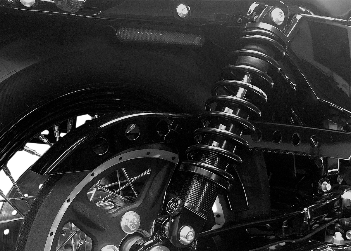 LEGEND SUSPENSION REVO-A Adjustable XL Coil Suspension - 14" - Black - Heavy-Duty 1310-1123