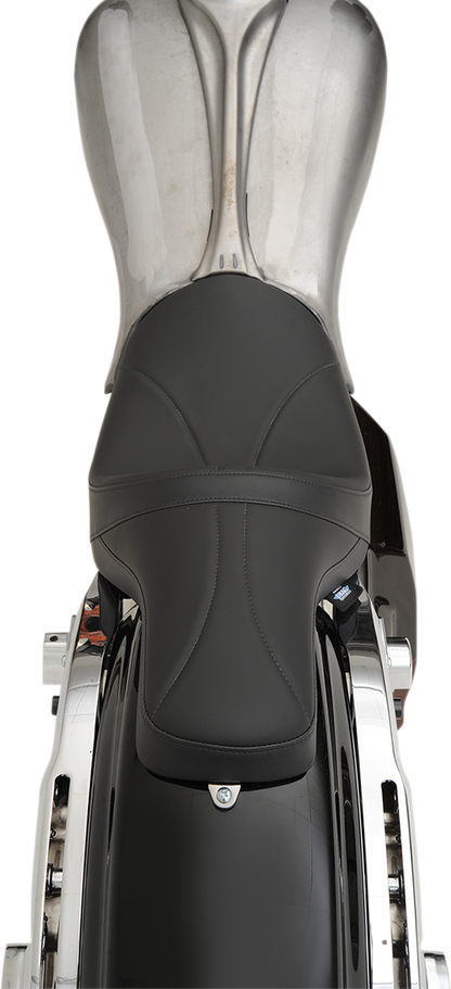DRAG SPECIALTIES SEATS Predator Seat - Mild Stitched - Yaffe Gas Tank - FL '08-'23 0801-1073