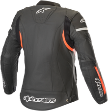 ALPINESTARS Stella Kira Leather Jacket - Black/Red - US 8 / EU 44 3112019-1030-44