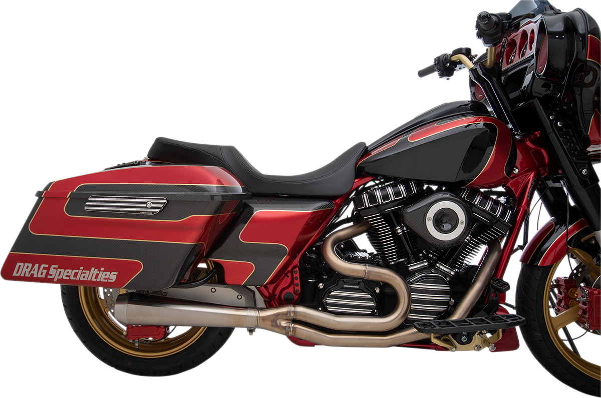 DRAG SPECIALTIES SEATS Predator 2-Up Seat - Smooth - FL '08-'22 0801-1268