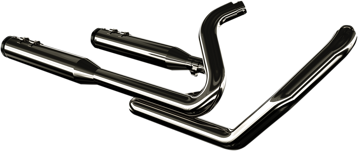 KHROME WERKS 2-into-2 Dominator Exhaust System - Eclipse® - '09-'16 FL - With 4-1/2" Muffler 201830