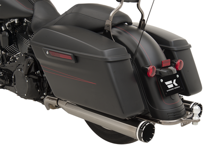 KHROME WERKS 2-into-2 Dominator Exhaust System - Eclipse® - '09-'16 FL - With 4-1/2" Muffler 201830