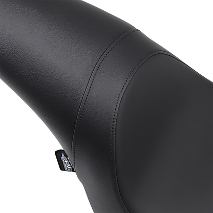 DRAG SPECIALTIES SEATS Predator Seat - Black - Smooth - FL/FX '06-'17 0802-0392
