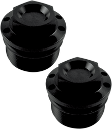 JOKER MACHINE Fork Tube Caps - 39 mm - Black 10-310B