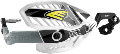 CYCRA 7/8" Ultra Probend™ CRM Wrap Around Handguards - White/White 1CYC-7407-42X