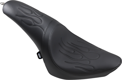DRAG SPECIALTIES SEATS Predator Seat - Flame Stitched - FL/FX '00-'17 0802-0468