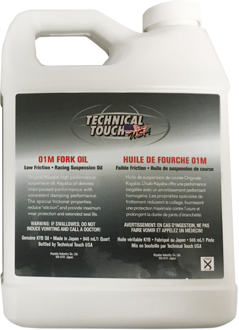 KYB 01M Front Fork Oil - 1 U.S. quart 130010010101