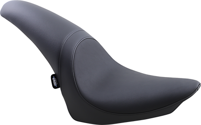 DRAG SPECIALTIES SEATS Predator Seat - Black - Smooth - FL/FX '00-'17 0802-0924