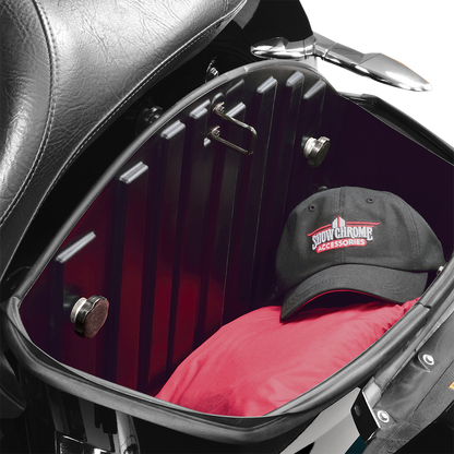 SHOW CHROME Saddlebag Fasteners - HD/Victory '96-'23 91-314A