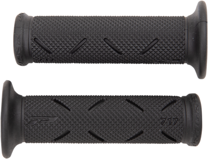 PRO GRIP 716 Superbike Grips - Open Ends - Black PA0716OETR02