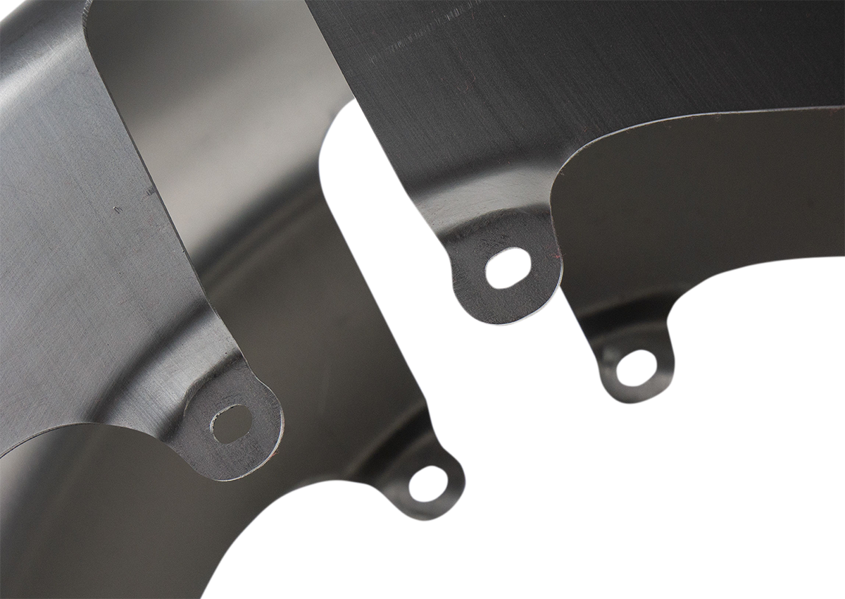 RWD V-TWIN EZ-8 Custom Front Fender for 18" Wheel - Raw - 8" W x 40" L - Touring '14-'20 RWD-50251
