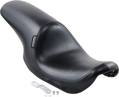 LE PERA Silhouette Up-Front Seat - Full-Length - Smooth - Black - FXD '96-'03 LNU-861