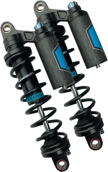 LEGEND SUSPENSION REVO ARC Piggyback Shocks - 14" - Heavy Duty - Black - '04-'22 Sportster 1310-1897