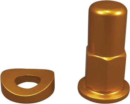 NO TOIL Rim Lock Nut/Spacer - Kit - Gold NTRK-002