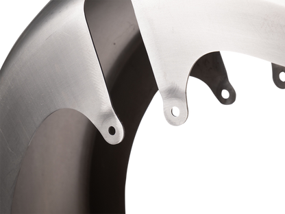 RWD V-TWIN EZ-8 Custom Front Fender for 18" Wheel - Raw - 8" W x 40" L - Touring '94-'13 RWD-50250