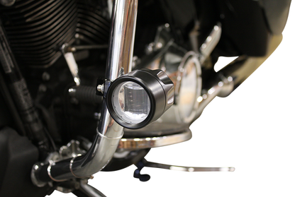 CUSTOM DYNAMICS Fog Light - Black - Clear Lens PB-FOG-BCM-B