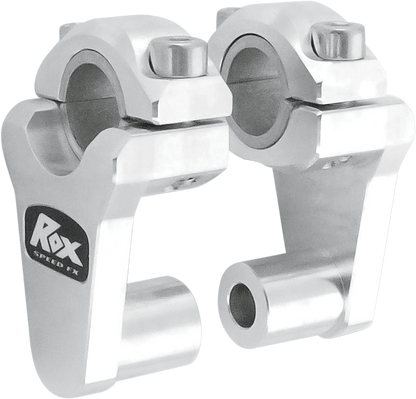 ROX SPEED FX Elite Pivoting Handlebar Risers for 7/8" and 1-1/8" Handlebars - 2" 1R-P2SE