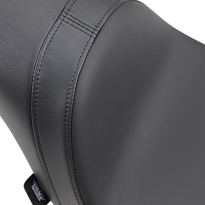 DRAG SPECIALTIES SEATS Predator Seat - Solar Leather - Smooth - FLFB/S '18-'22 0802-1182