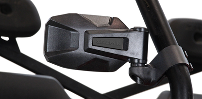 SEIZMIK Mirrors - Strike - Side View - Rectangle - Black - 1.75" ROPS - Pair 56-18091