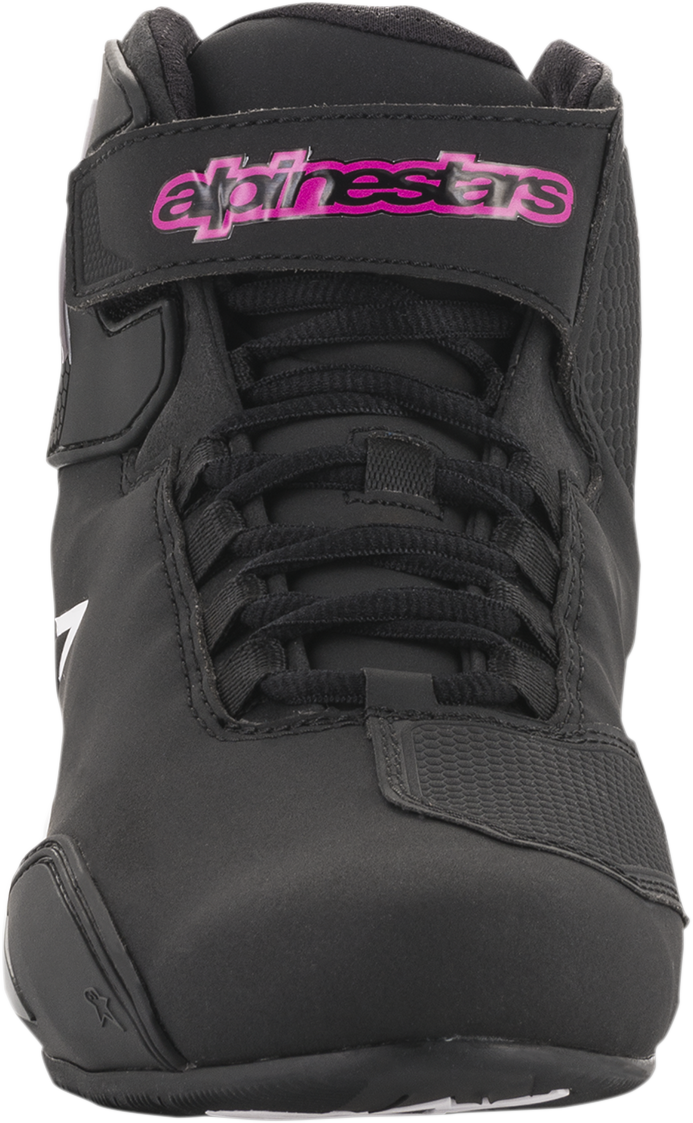 ALPINESTARS Stella Sektor Shoes - Black/Pink - US 8.5 / EU 40.5 251571910398.5