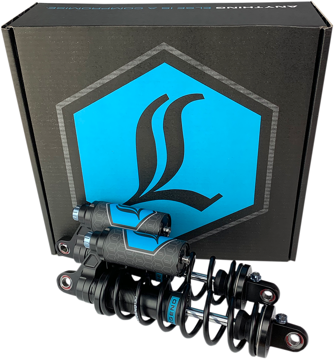 LEGEND SUSPENSION REVO ARC Piggyback Shocks - 14" - Standard - Black - '84-'00 FXR 1310-1900
