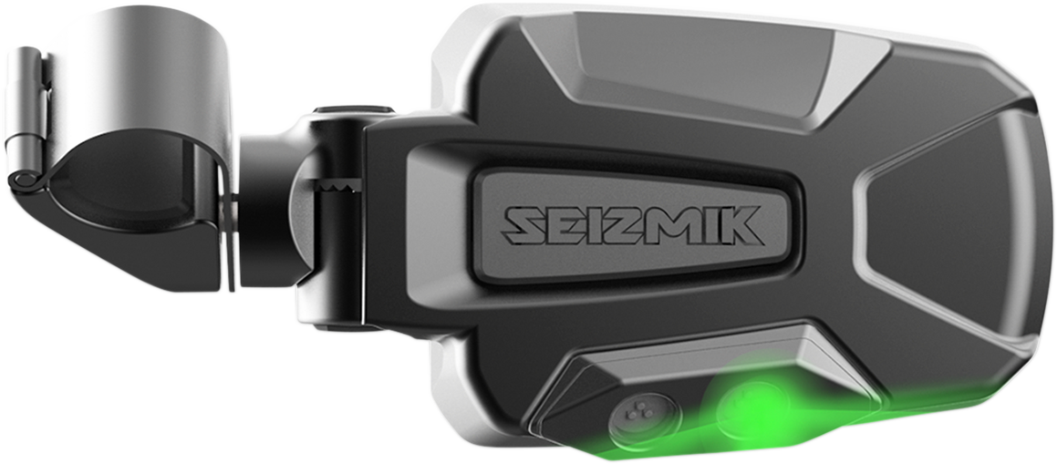 SEIZMIK Mirrors - Pursuit Night Vision - Side View - Rectangle - Black - 1.875"/2" ROPS - Pair 56-18087KIT