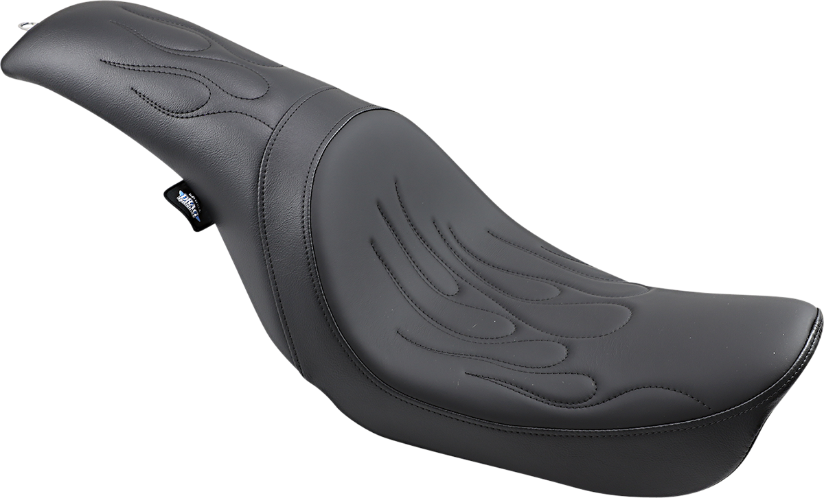 DRAG SPECIALTIES SEATS Predator Seat - Flame Stitched - Dyna '06-'17 0803-0290