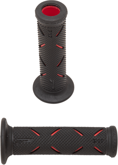 PRO GRIP 717 Road Grips - Red/Black PA0717OERO02