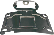 CUSTOM DYNAMICS License Plate Mount/Relocation - Chrome CD-TLLP-KIT-C