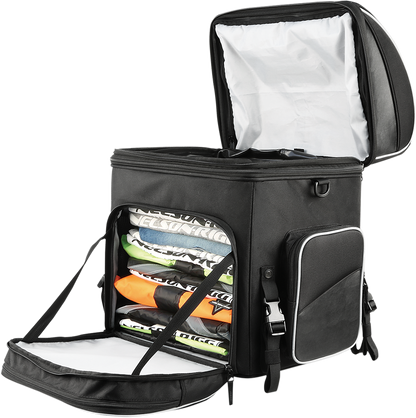 NELSON RIGG Destination Backrest Rack Bag - Black NR-230