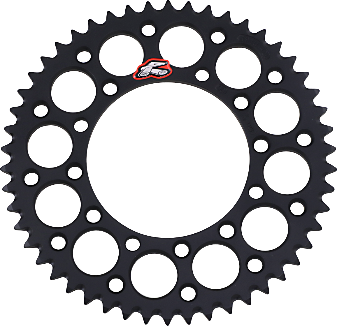 RENTHAL Rear Sprocket - Aluminum - 50 Tooth - Black - Kawasaki 191U-420-50GEBK