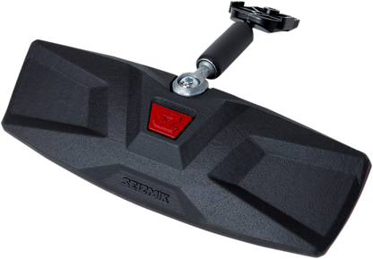 SEIZMIK Mirror - Halo R - Rear View - Rectangle - Black w/Black Bezel - 1.875"/2" ROPS 56-18057