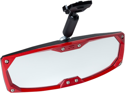 SEIZMIK Mirror - Halo R - Rear View - Rectangle - Black w/Black Bezel - 1.875"/2" ROPS 56-18057